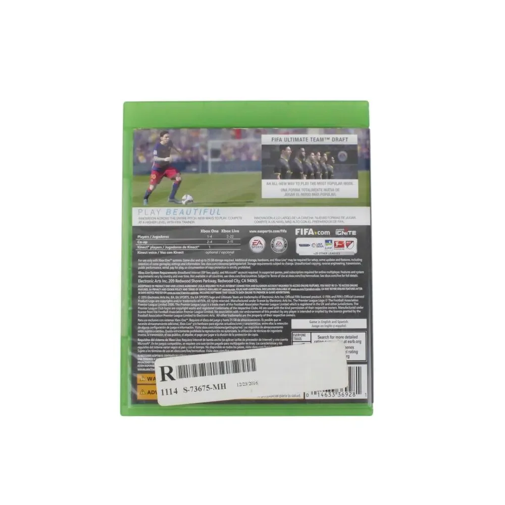 Fifa 16 (Microsoft Xbox One, 2015)